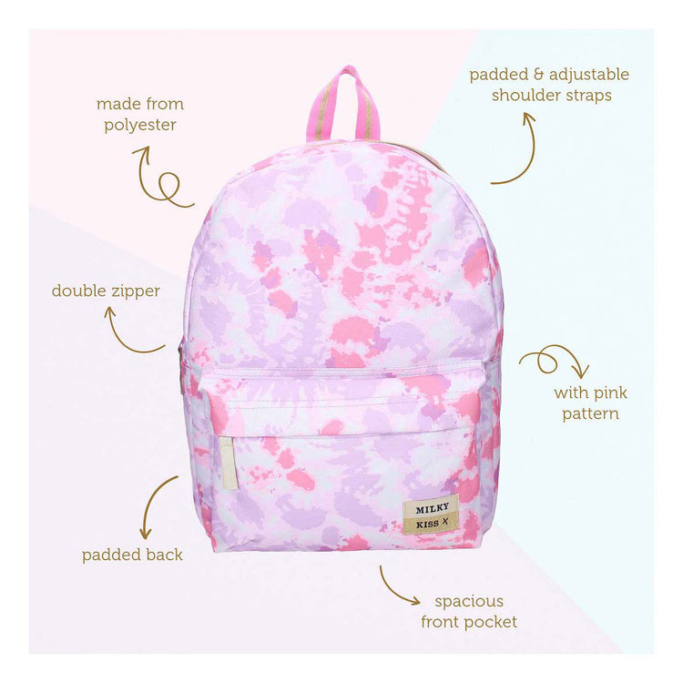 Milky Kiss Rucksack Liebe und Lachen – Lila