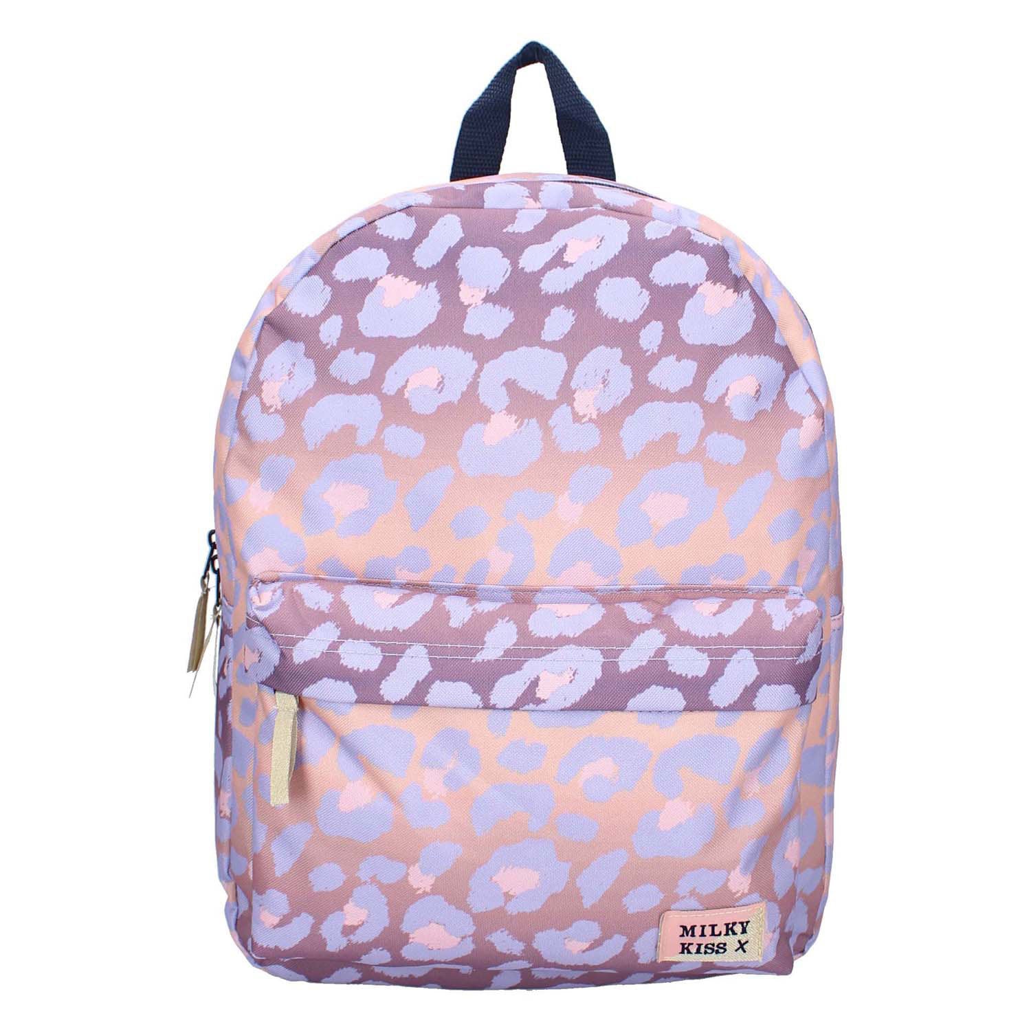 Rucksack Milky Kiss Prestige Flieder Leopard | 2 Stk