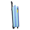 Vadobag Trolley-Koffer blau zum Rollen gemacht