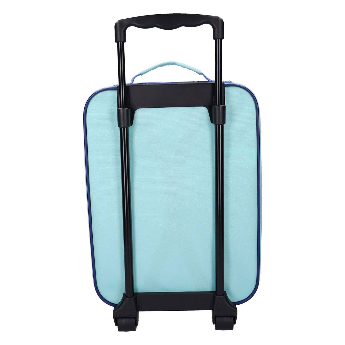 Vadobag Trolley-Koffer blau zum Rollen gemacht