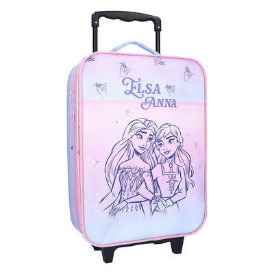 Vadobag Trolley Frozen II zum Rollen gemacht