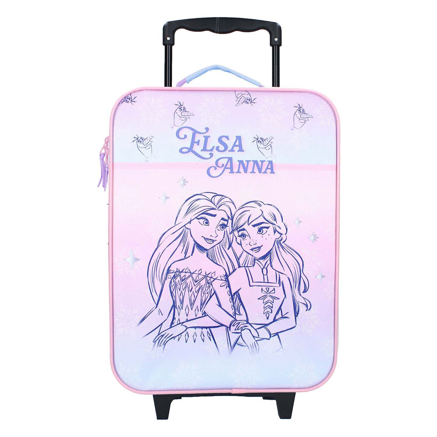 Vadobag Trolley Frozen II zum Rollen gemacht