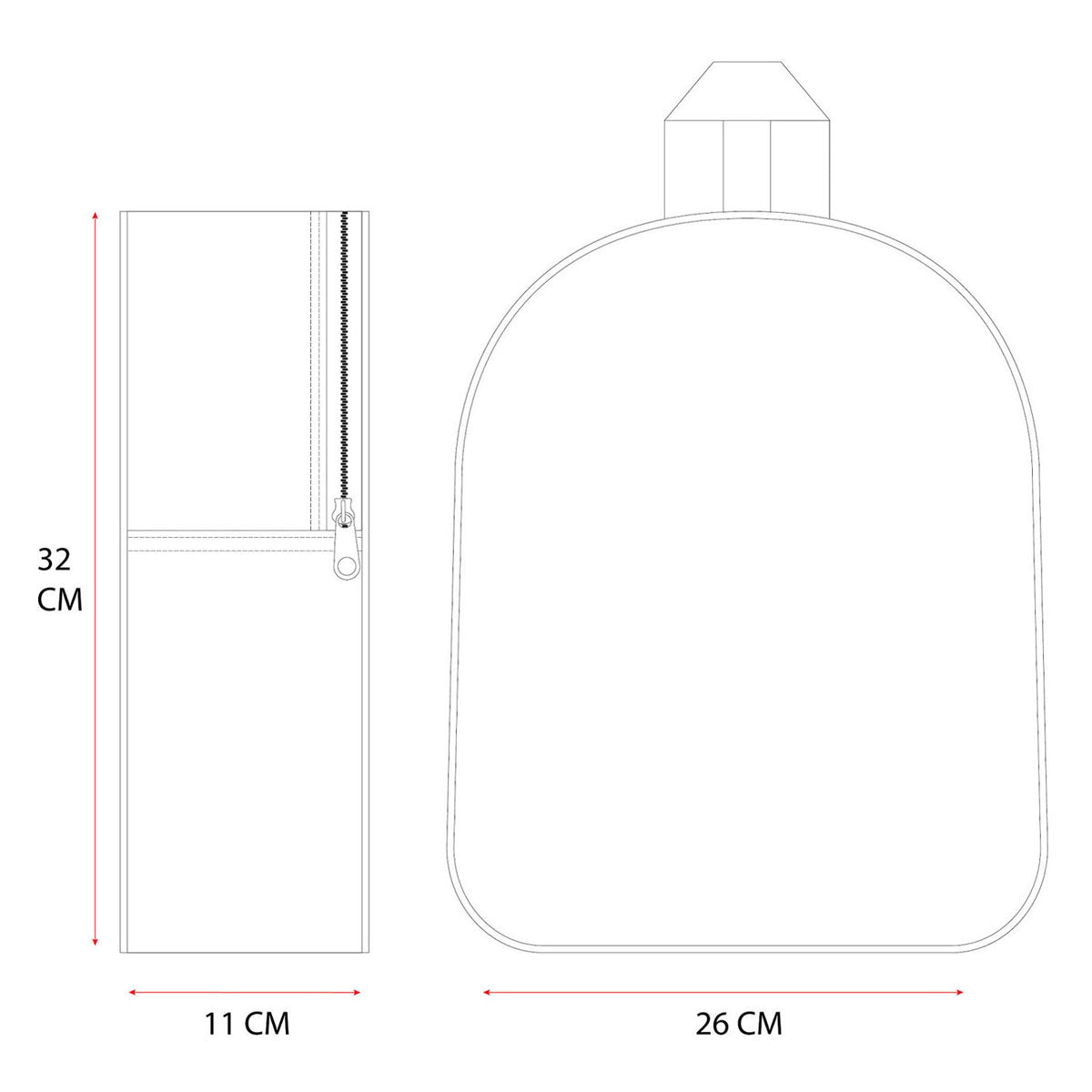 Vadobag Stitch einfach besonderer 3D-Rucksack