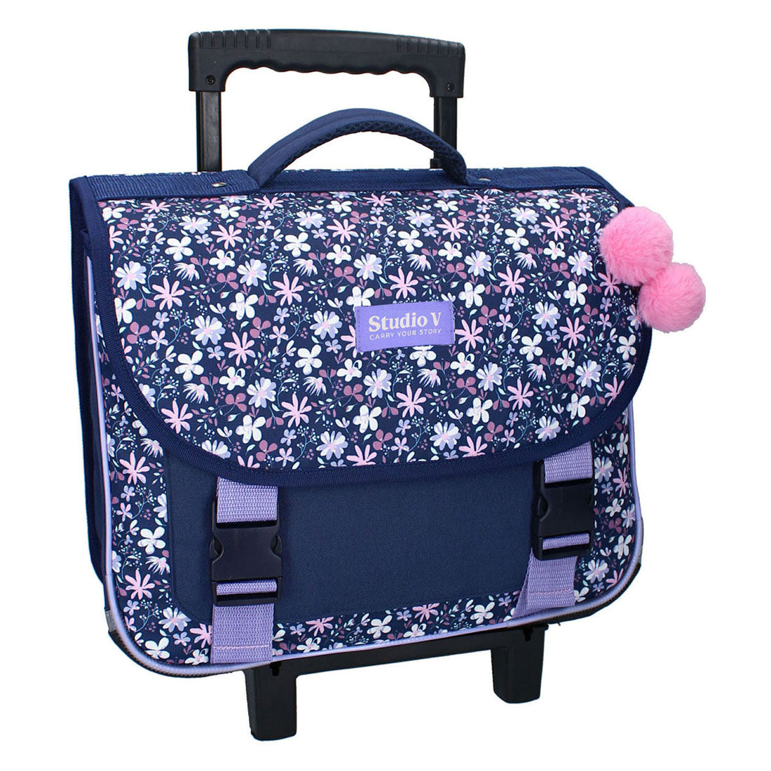 Vadobag Milky Kiss Flower Bomb Trolley-Büchertasche