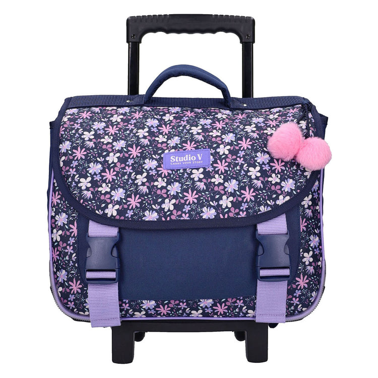 Vadobag Milky Kiss Flower Bomb Trolley-Büchertasche