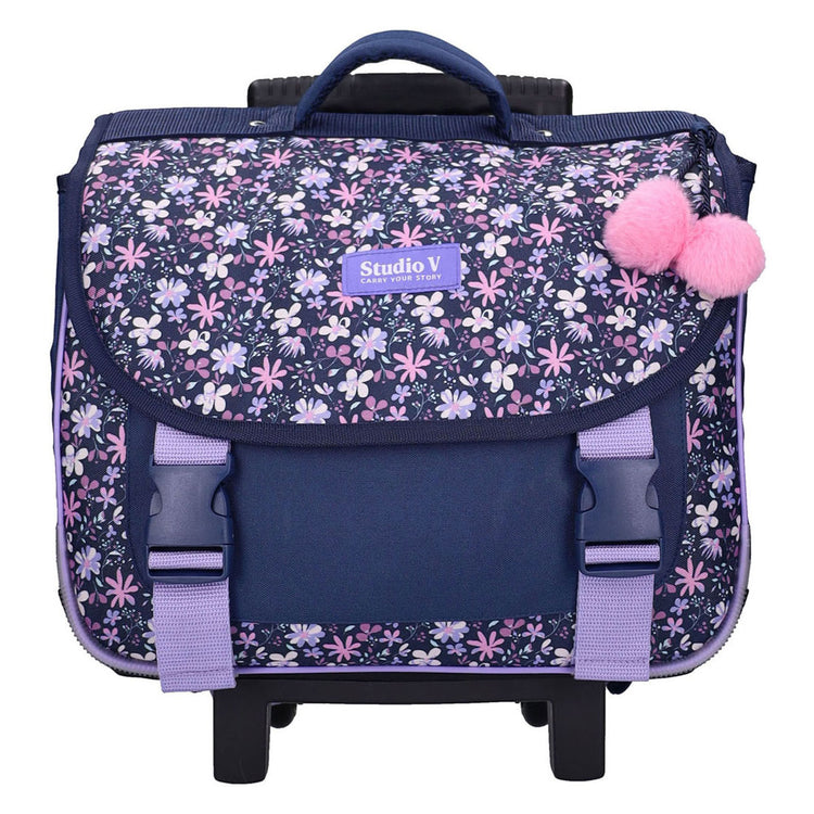 Vadobag Milky Kiss Flower Bomb Trolley-Büchertasche