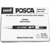 UNI-POSCA POSCA-Marker, AFM PC-3M, Liniendicke 0,9-1,3 mm, fein, verschiedene Farben, 12 Stück 1 Box