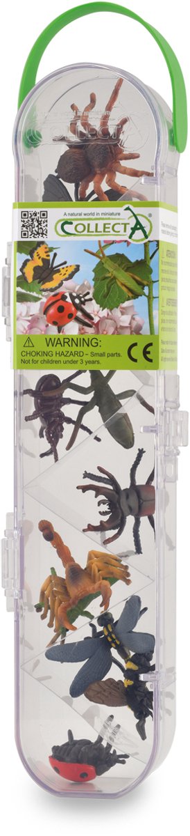 Collecta Figuren-Mini-Set – 12 Insekten – Insekten – handbemalt – Miniatur
