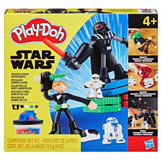 Play-Doh Star Wars zerschmettert und zerhackt Lichtschwerter