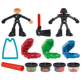 Play-Doh Star Wars zerschmettert und zerhackt Lichtschwerter