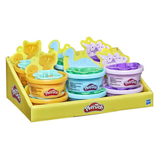 Playdoh Taschendosen und Formen sortiert | 12 Stück