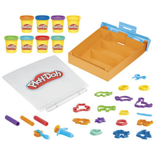 Aufbewahrungsset mit Play-Doh-Fantasietieren – 8 Tontöpfe
