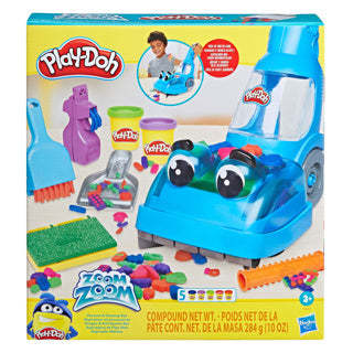 Play-Doh Zoom Zoom Staubsauger und Reinigungssatz