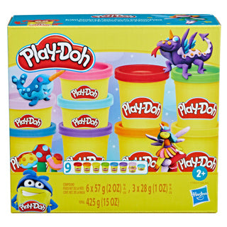 Playdoh 9er-Pack sortiert | 3 Stück