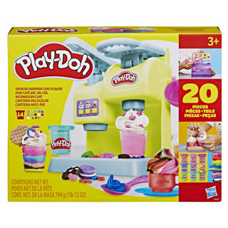 Playdoh Regenbogenschimmer-Café-Spielset