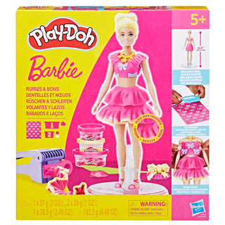 Play-Doh-Barbie-Rüschen und -Schleifen