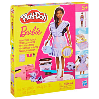 Play-Doh-Barbie-Fashionista-Rüschen
