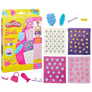 Play-Doh-Barbie-Glitzer und Edelsteine