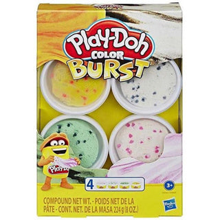 Play-Doh-Farben Explosion mit 4 Gläsern Ton