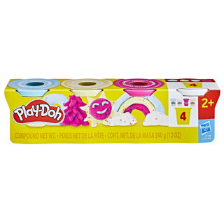 Playdoh 4-Pack Spezialfarbsorti