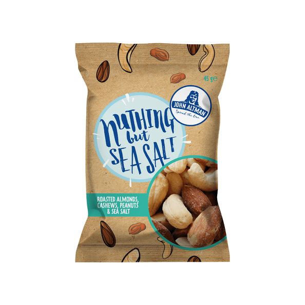 John Altman Meersalzmischung mit Nüssen, Beutel (12 x 45 g)
