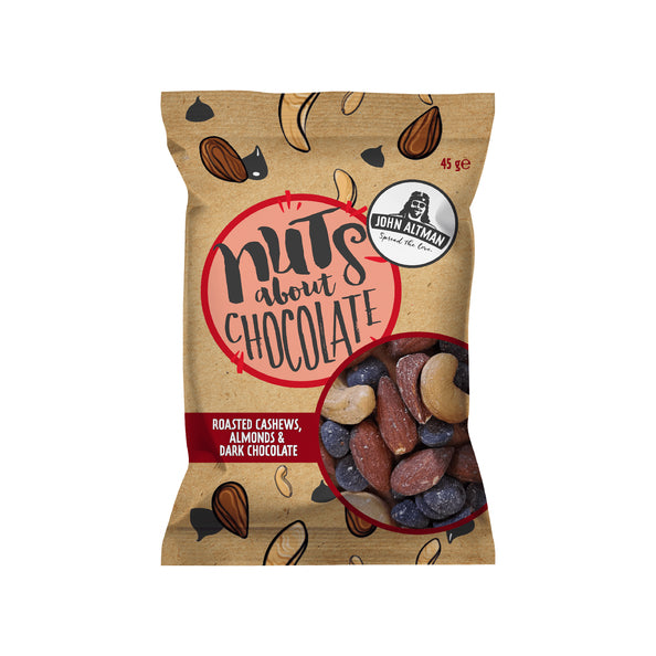 John Altman gemischte Nüsse Schokoladenbeutel (12x45gr)