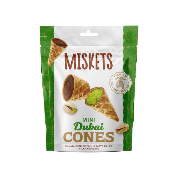 Miskets Cornet Milkchocolate Dubai Style Beutel (6x 50 gr)