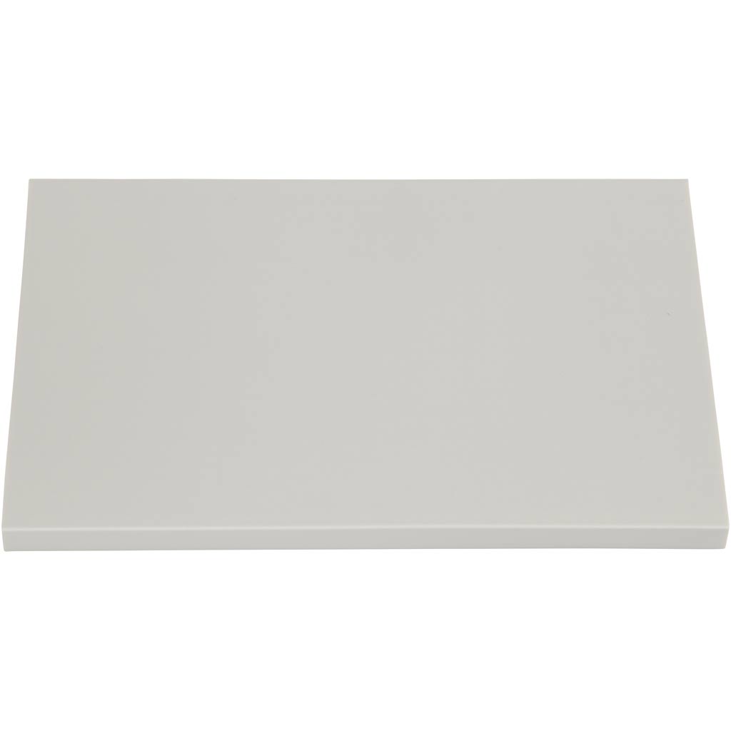 Stempelblöcke der Firma Creativ, Größe 10x15,5 cm, Stärke 0,8 cm, hellgrau, 10 Stück 1 Box