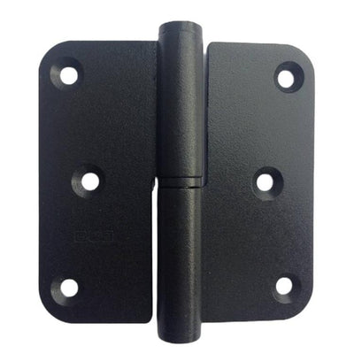 Yale 1067395 – 3 Scharniere, Edelstahl, mattschwarz, Ecke links, 80 x 80 mm | 4 Stück