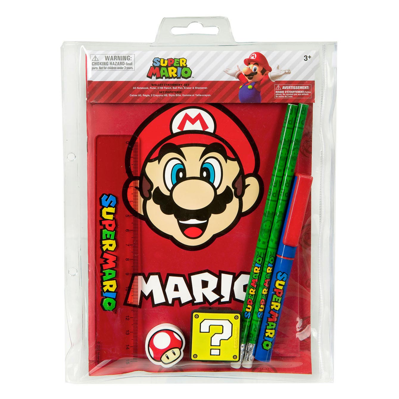 Super Mario Writing Set, 7dlg.