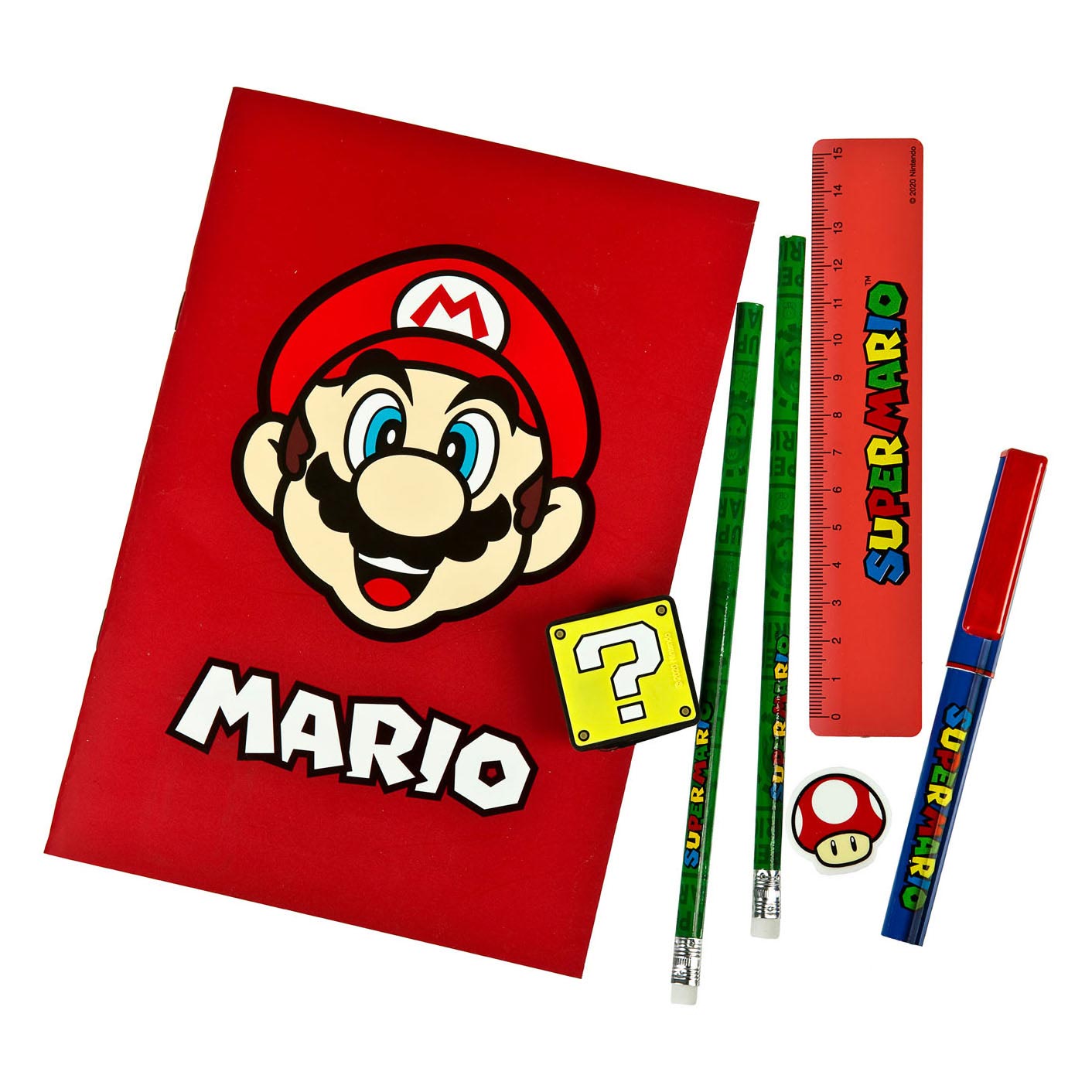 Super Mario Writing Set, 7dlg.