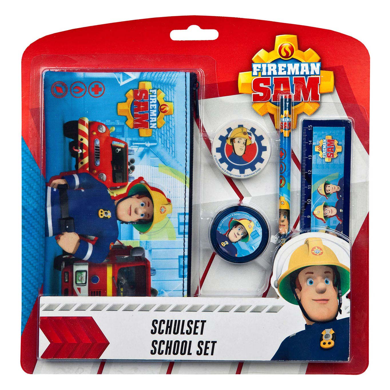 Feuerwehrmann Sam School Set, 5dlg.