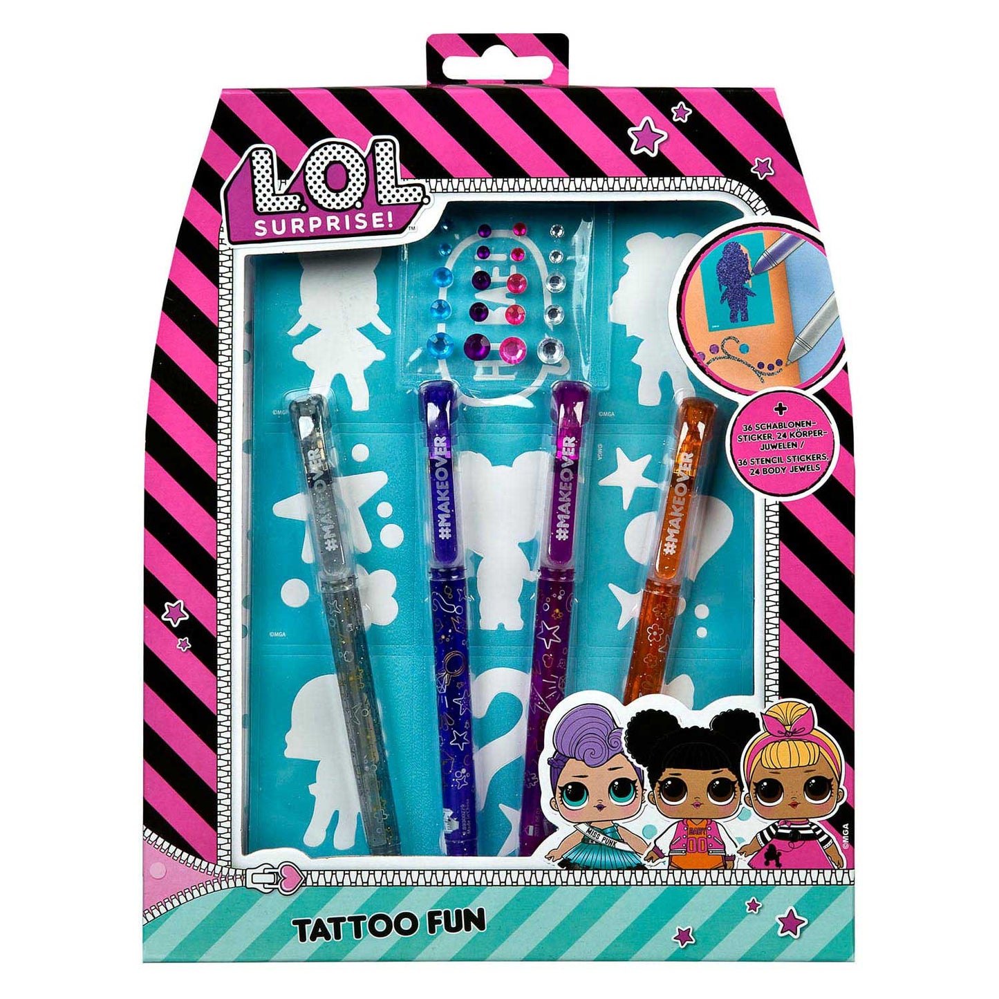 LOL. L.O.L Überraschung Tattoo Fun Set