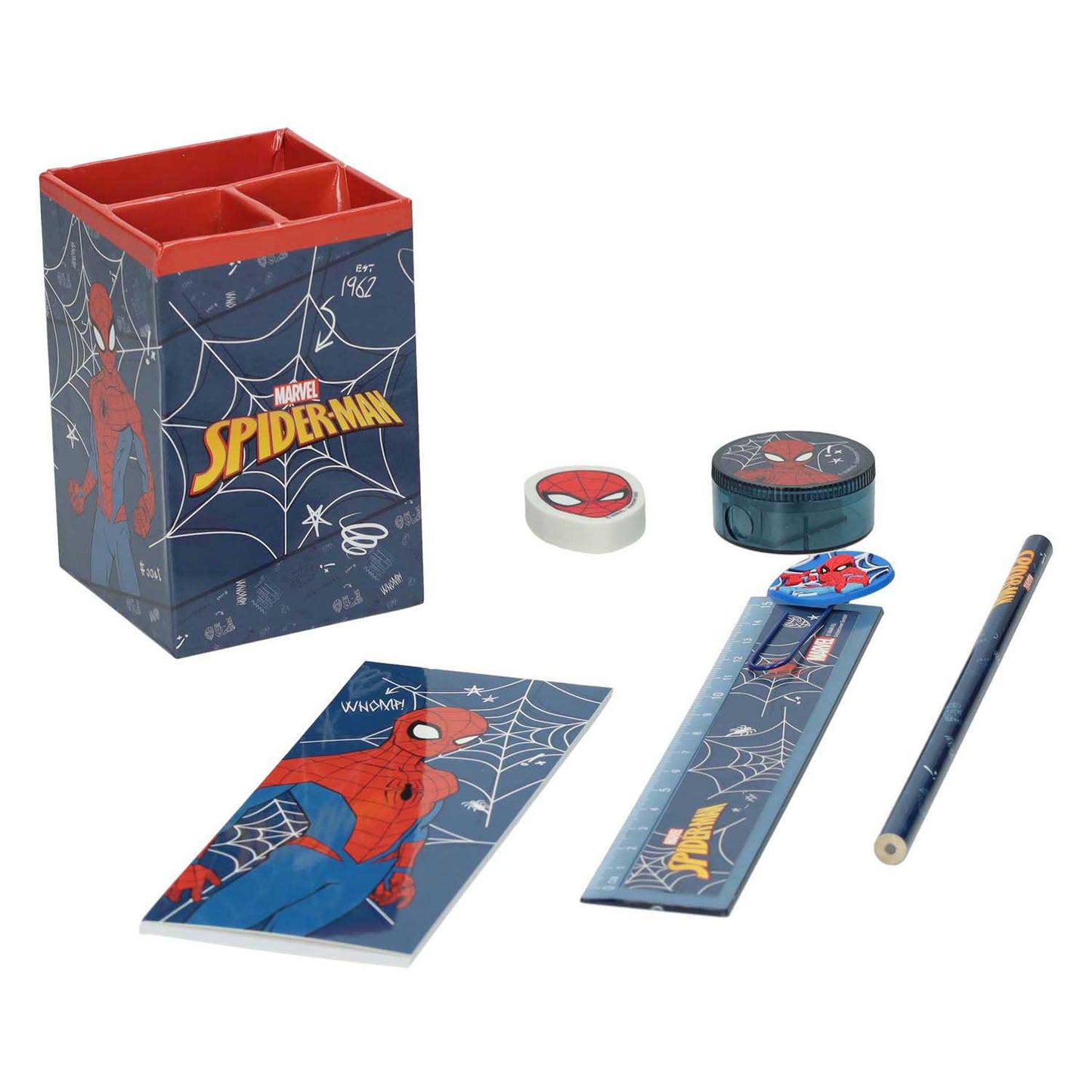 Spiderman Desk Set, 7dlg.