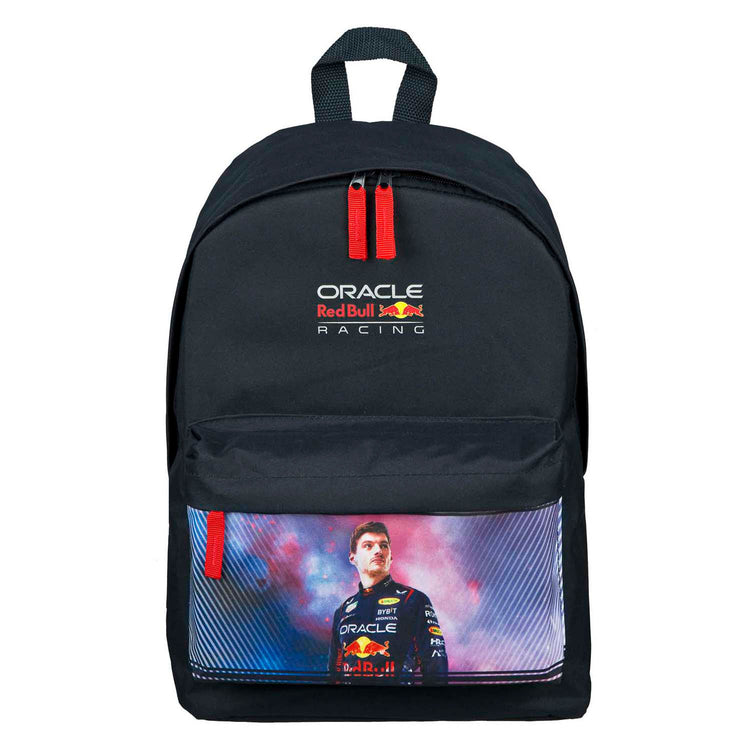 Undercover -Rucksack mit Red Bull Racing Max Verstappen Frontstasche