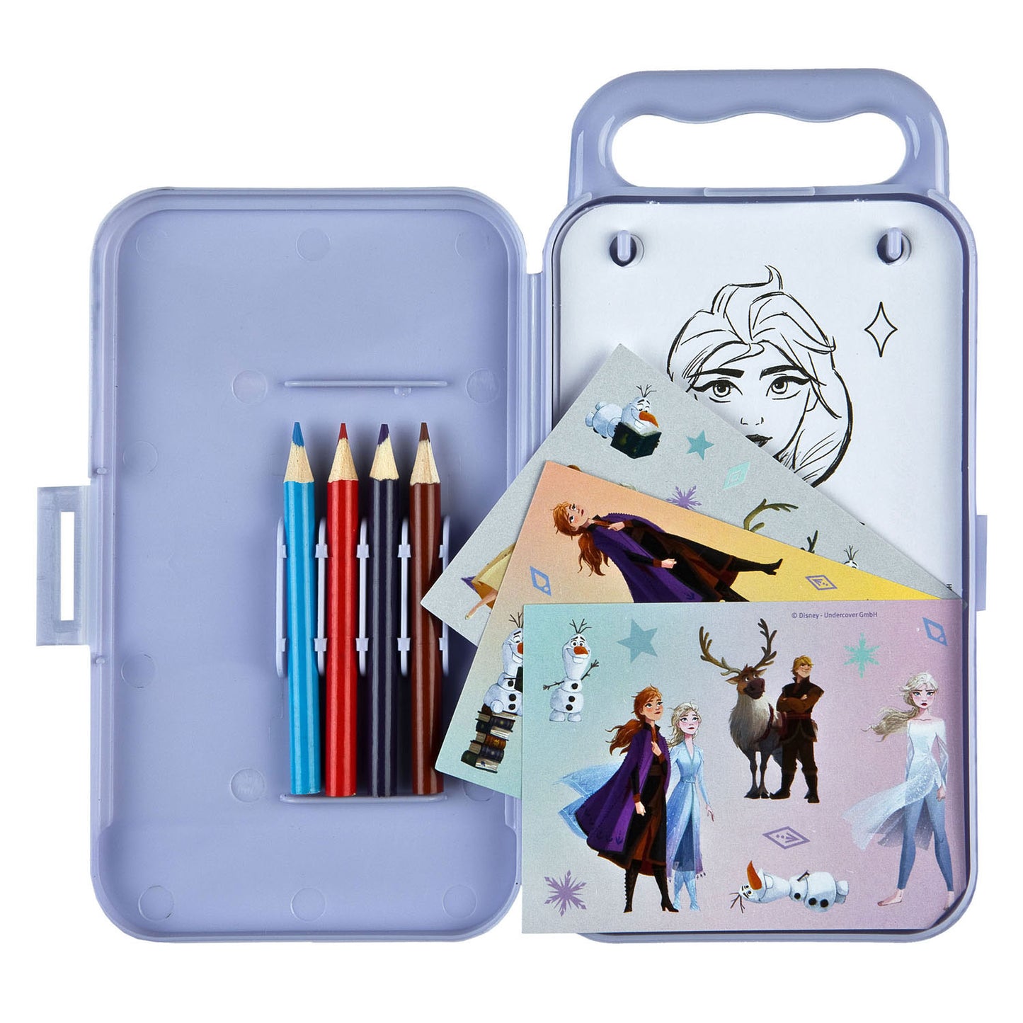 Undercover -Reise -Farb -Set gefroren