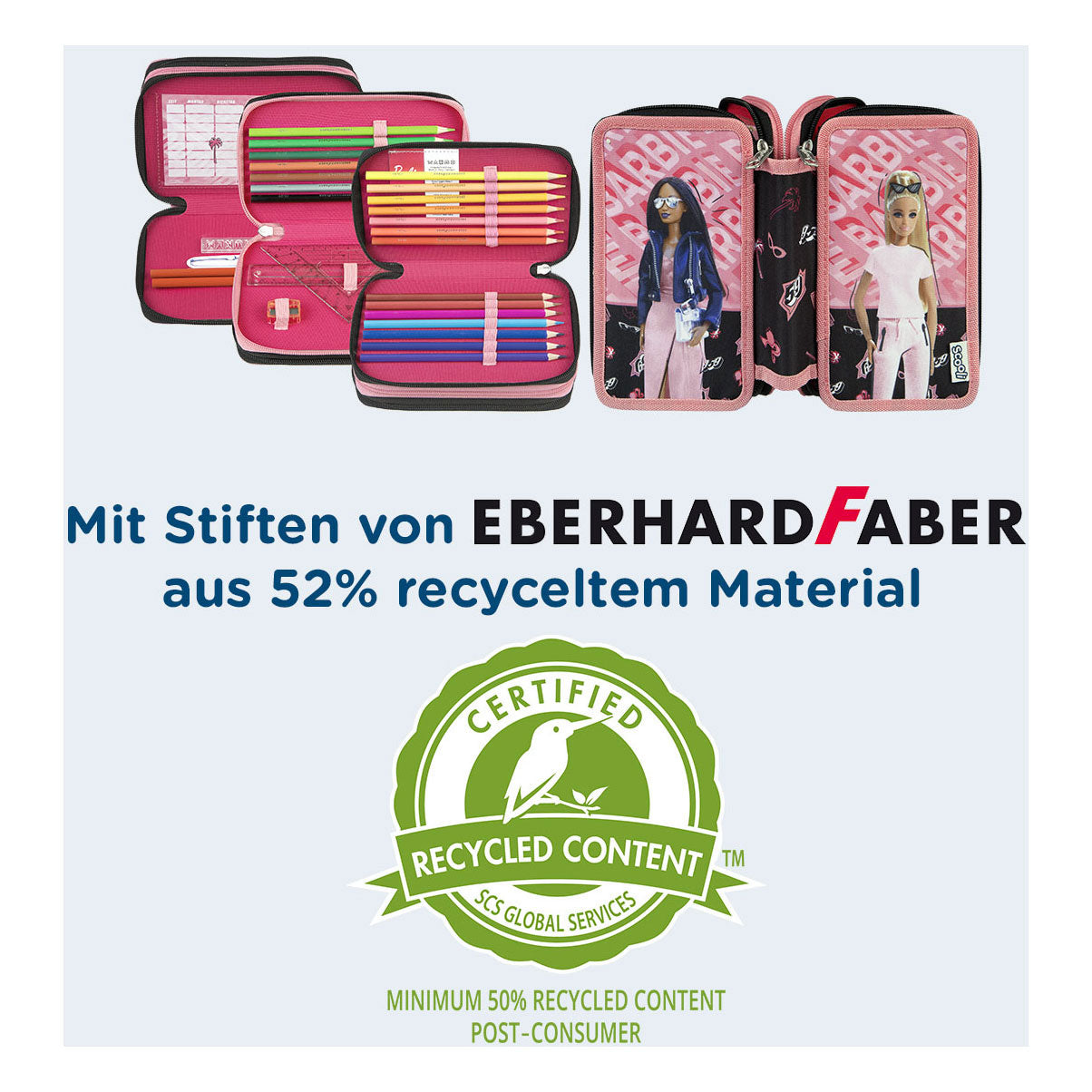 Undercover 3-Kuchen gefüllte Tasche Barbie