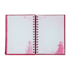 Undercover Notebook A5 mit Pailletten gefroren