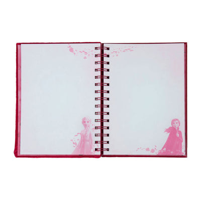 Undercover Notebook A5 mit Pailletten gefroren