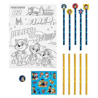 Undercover -Farbset mit Gummen Paw Patrol, 29dlg.