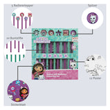 Undercover Farbset mit Gummen Gabbys Puppenhaus, 29dlg. - afbeelding 3