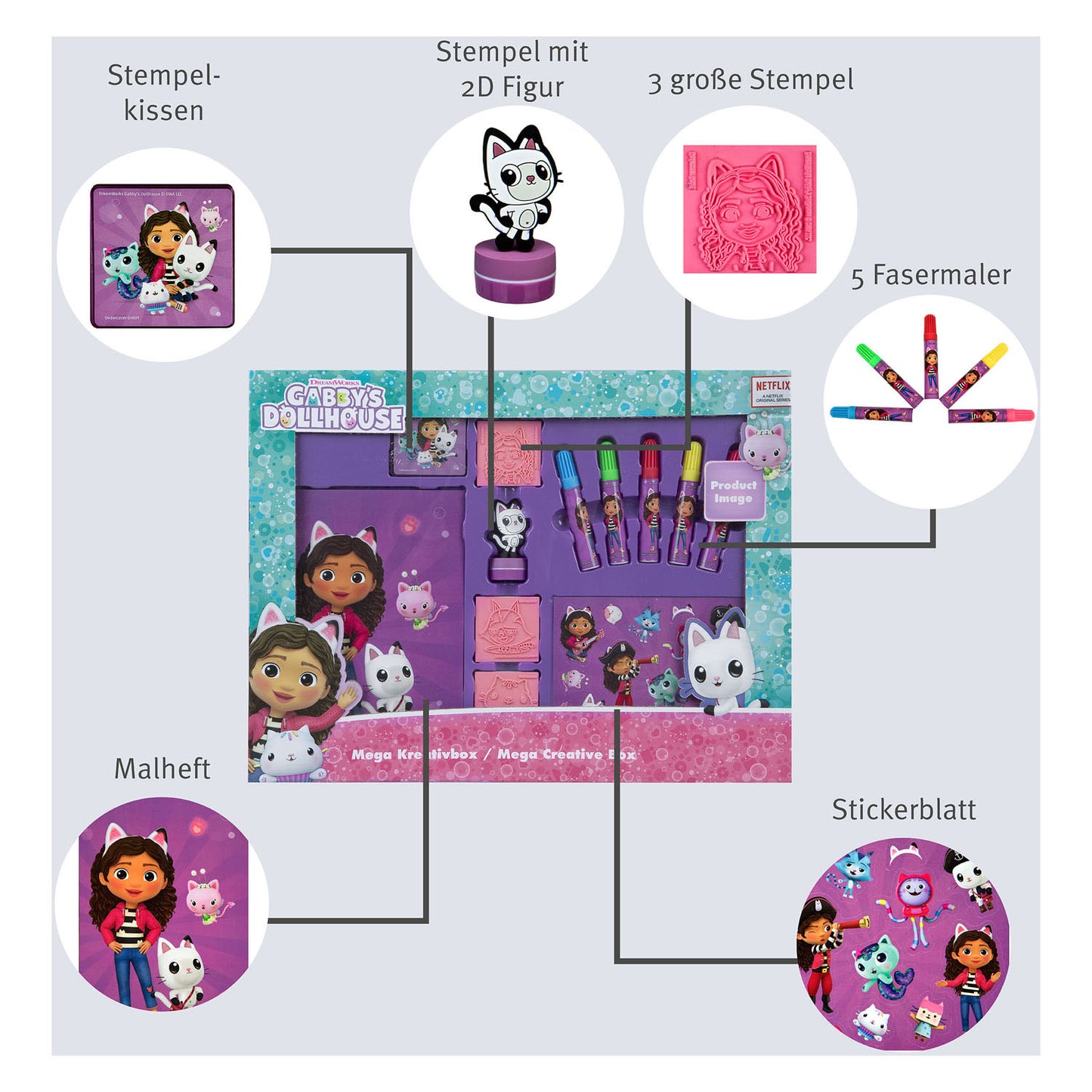 Undercover Mega Craft Set Gabbys Puppenhaus