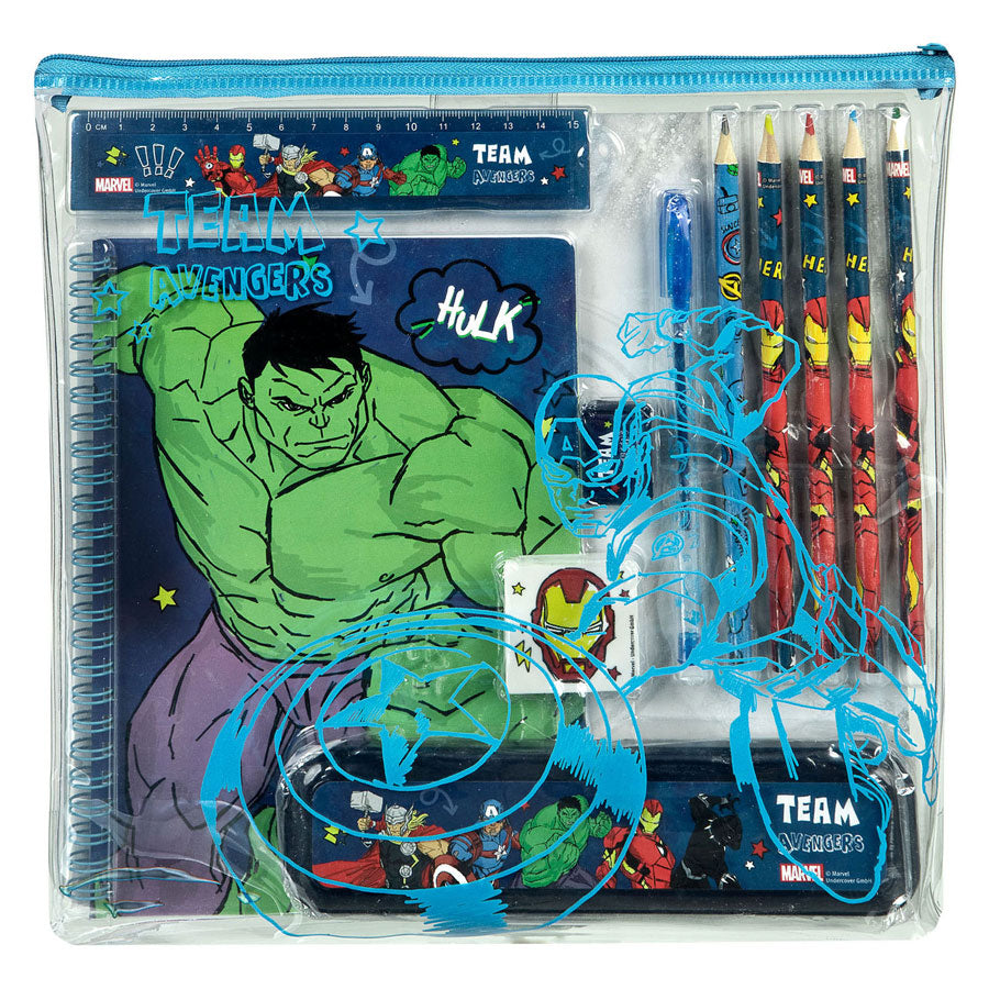 Undercover Note und Writing Set Avengers