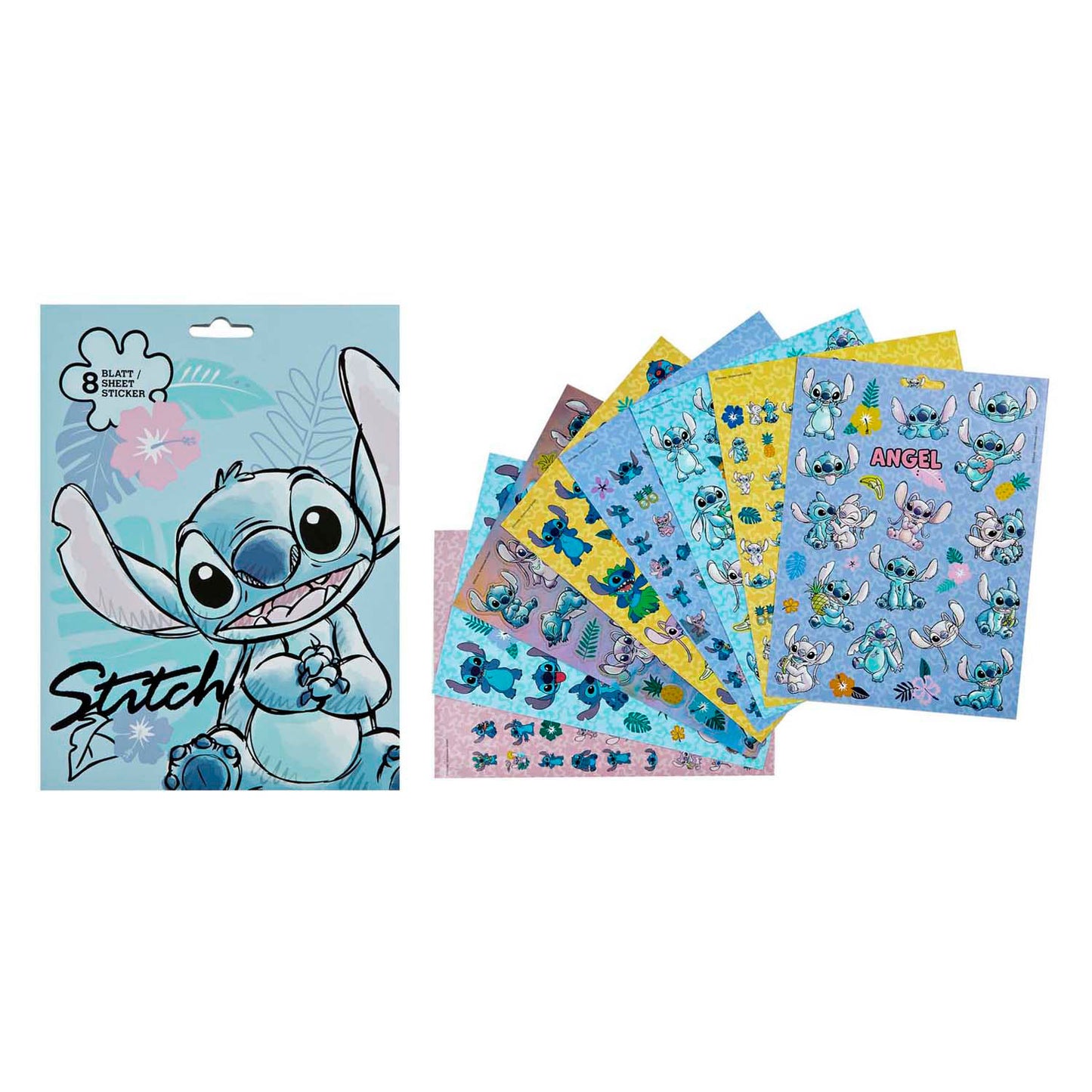 Undercover Sticker Sheets, 8..