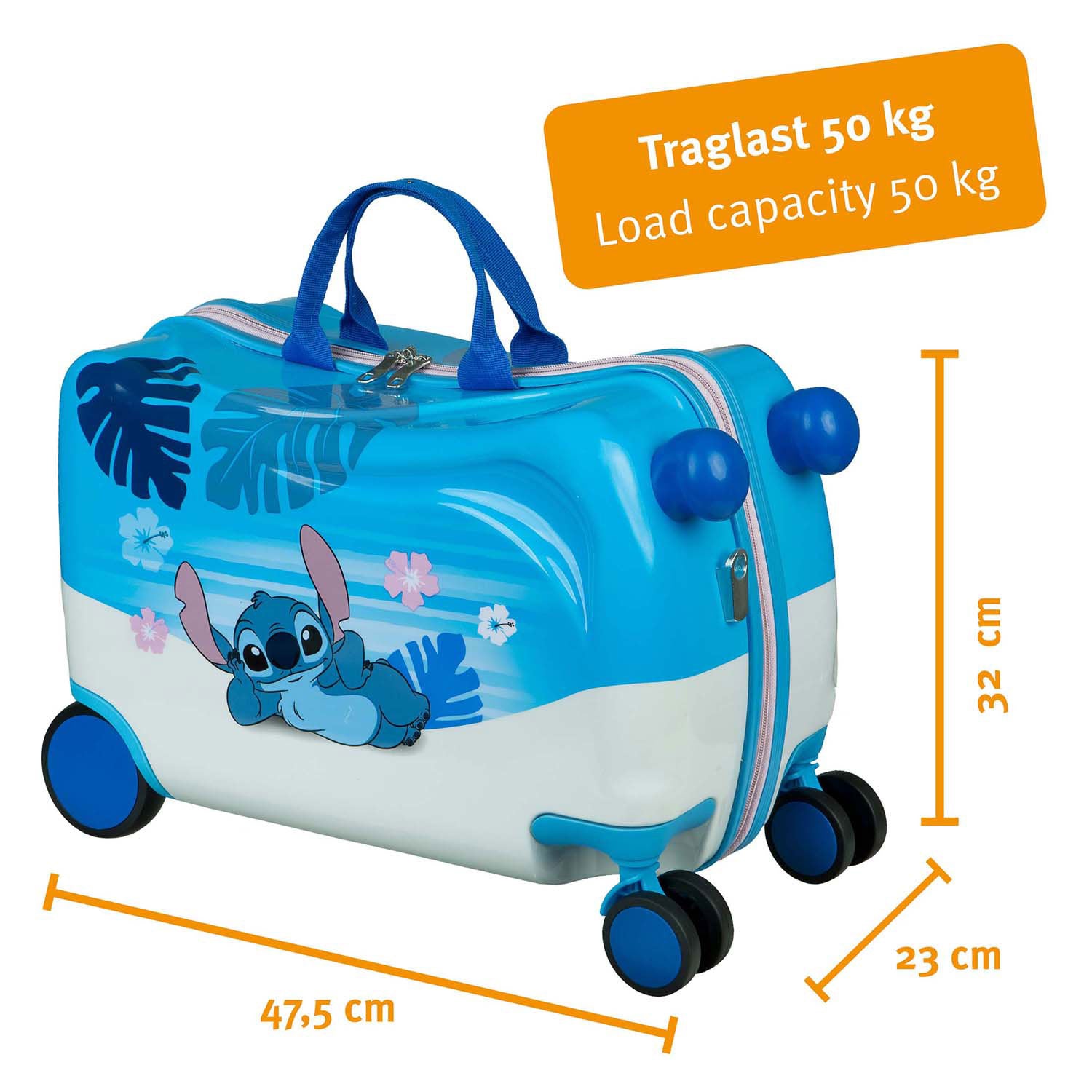 Undercover Stitch Trolley Case-On-Fahrt