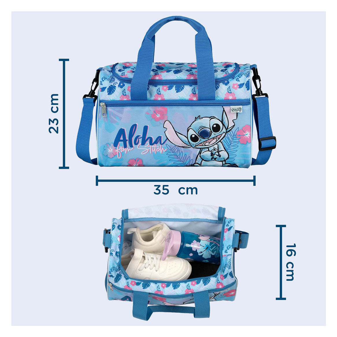 Undercover Stitch Sportbas - 35x16x23cm