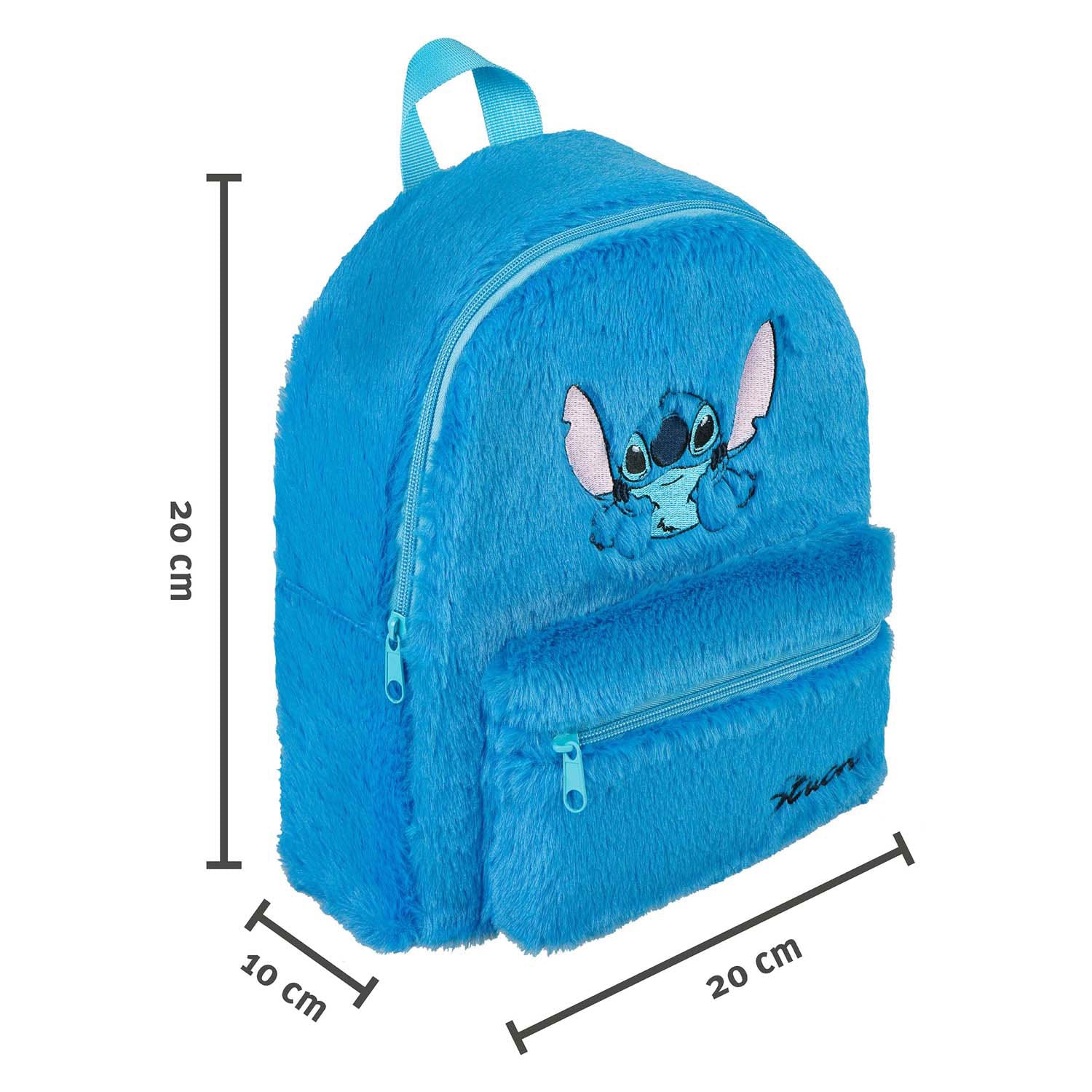 Rucksack flauschiger Stich