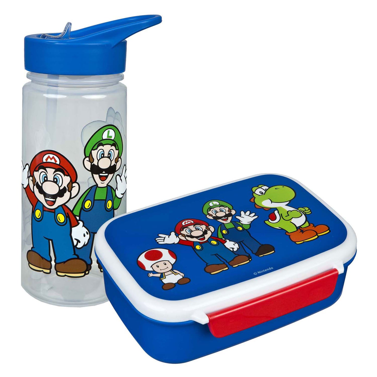 Undercover Brotbehälter und Trinkflasche Super Mario