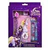 Unicover Unicorn Academy Creative Set mit Notebook, 8DLG