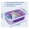 Unterdecke Unicorn Academy Lunchbox mit Snack -Mülleimer